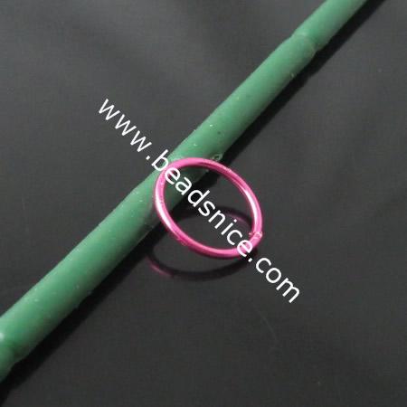 Brass Jump Ring,0.7x7mm,Nickel-Free,Lead-Safe,