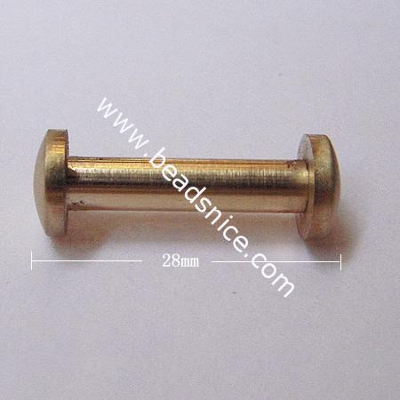 Other Brass Findings,28x7mm,