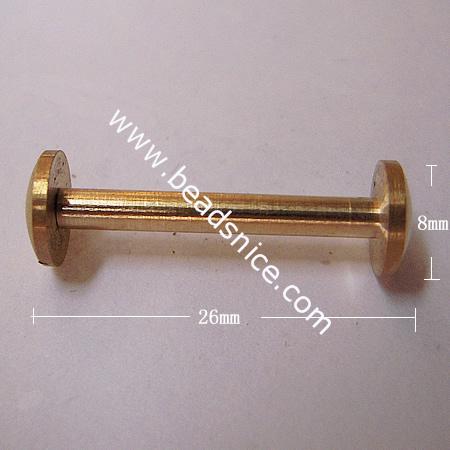 Other Brass Findings,26x8mm,