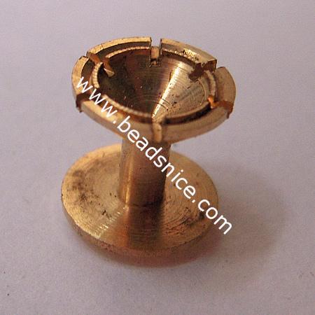 Other Brass Findings,10x10mm,