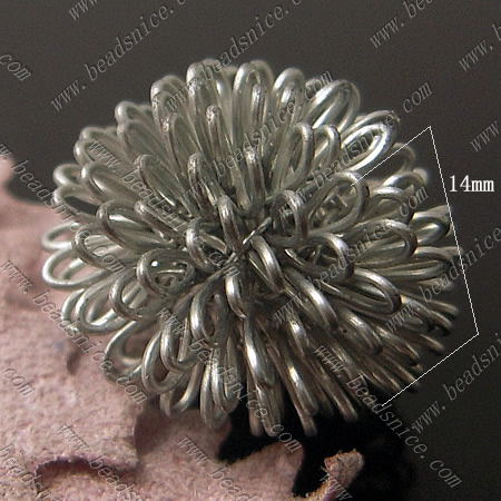 Iron thread flower wires crafts wholesale jewelry making supplies nickel-free