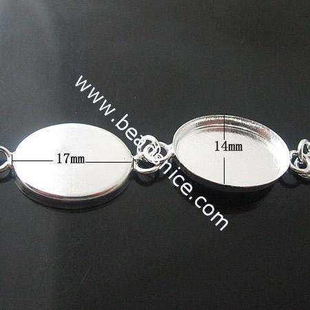 Brass Necklace Chain,12x15x18x20mm,Nickel-Free,Lead-Safe,