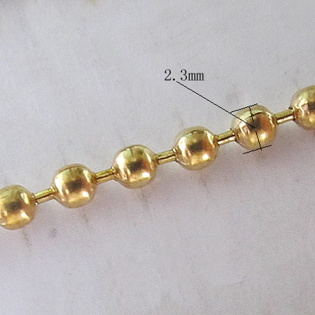 Fashion ball chain necklace faceted chain wholesale vogue jewelry chain brass nickel-free lead-safe DIY various colors available