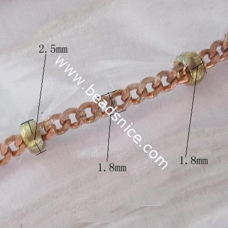 Brass Chain,1.8x2.5mm,Nicmkel-Free,Lead-Safe,