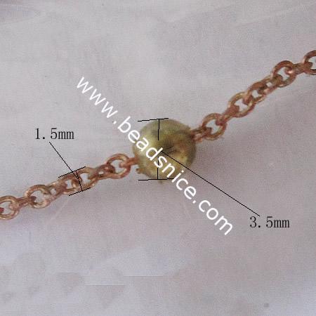 Brass Chain,1.5x3.5mm,Nicmkel-Free,Lead-Safe,