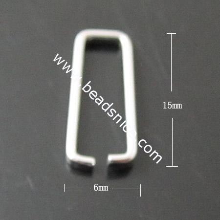 Stainless Steel Quick Link Connector,6x15x1mm,