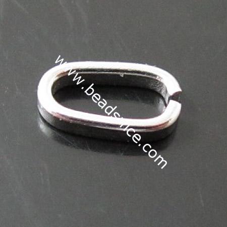 Stainless Steel Pendant Bail,4X7X1.5mm,