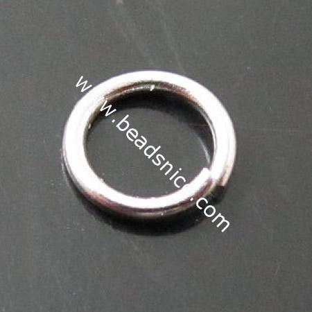 Stainless Steel Jump Ring,6x1mm,