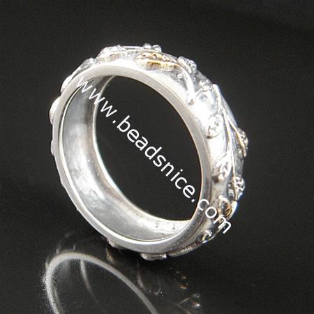 Sterling Silver  Finger Ring,17.5mm,