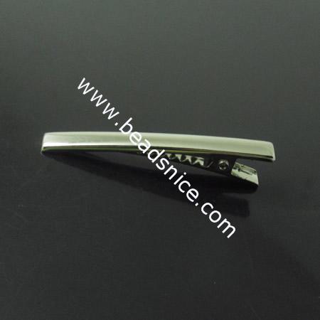 Iron Hair Barrette,48mm,Nickel-Free,Lead-Safe,