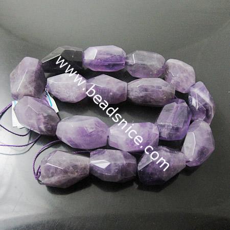 Amethyst Beads Natural,15x25mm,