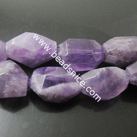 Amethyst Beads Natural,15x25mm,