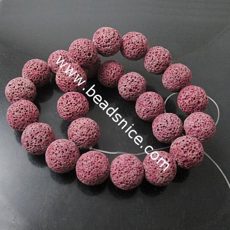 Lava Beads Natural,10mm,