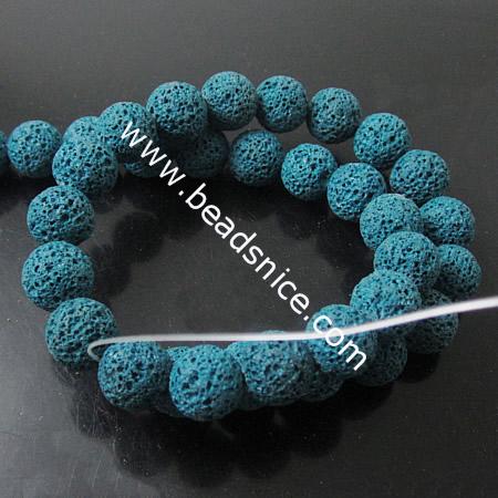 Lava Beads Natural,8mm,