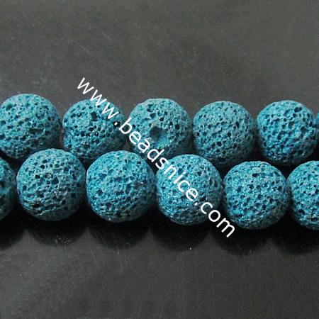 Lava Beads Natural,8mm,
