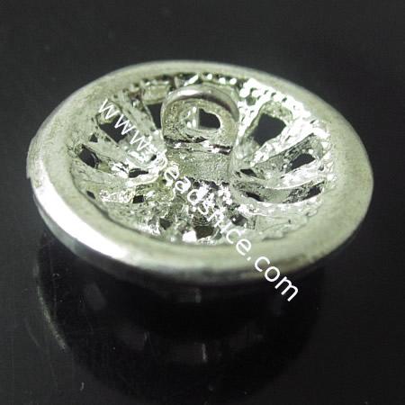 Rhinestone Button,18mm,