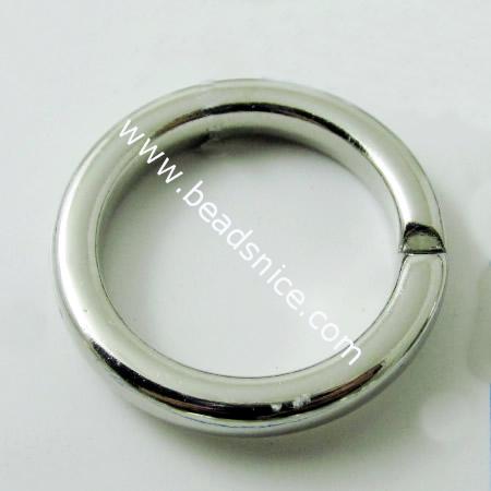 Acrylic Linking Ring,24mm,inside diameter:18mm,Nickel-Free,Lead-Safe,
