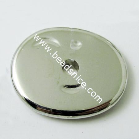Acrylic Beads,22X26mm，hole::3mm,Nickel-Free,Lead-Safe,