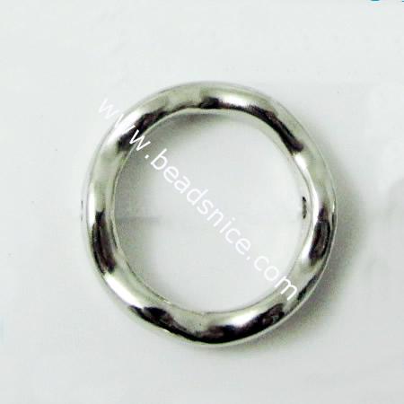 Acrylic Beads,22mm,inside diameter:16mm,hole:1mm,Nickel-Free,Lead-Safe,