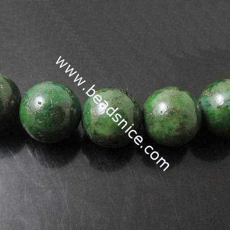 Natural Diopside Beads, Round shape,18mm,