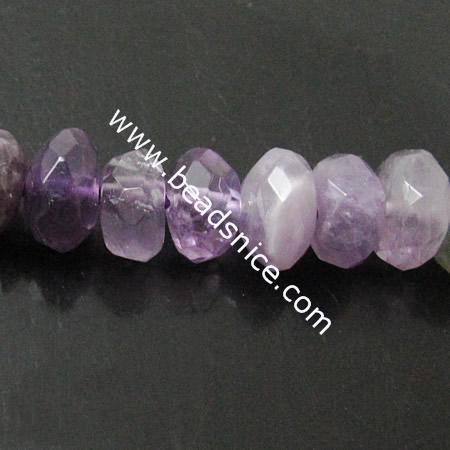 Amethyst Beads Natural,5x8mm,