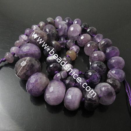 Amethyst Beads Natural,5x8mm-15x20mm,