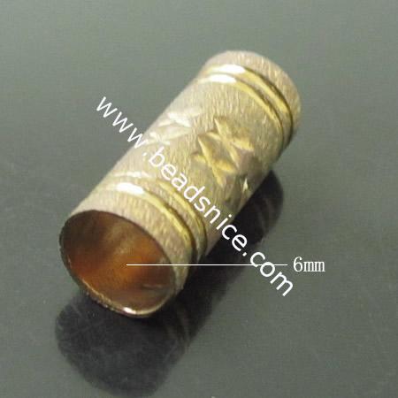 Brass Tube,14mm,hole:6mm,Nickel-Free,Lead-Safe,