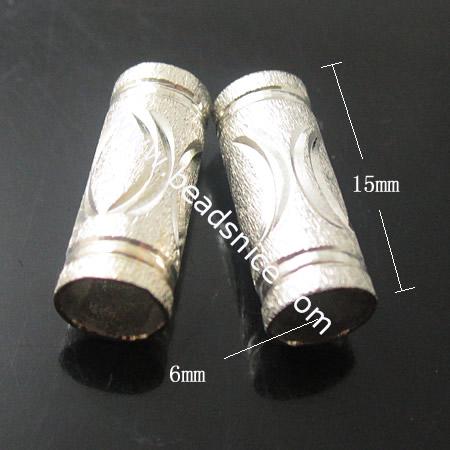 Brass Tube,15mm,hole:6mm,Nickel-Free,Lead-Safe,