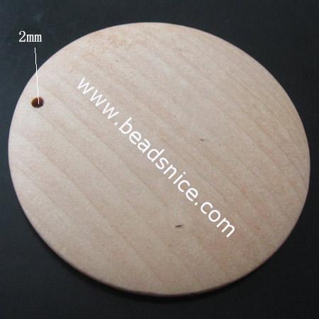 Original Wood Pendant,48mm,