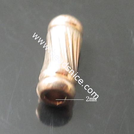 Brass Tube,10mm,hole:2mm,Nickel-Free,Lead-Safe,