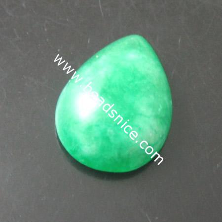 Jade Multi-color Natural，16X12X5.4mm