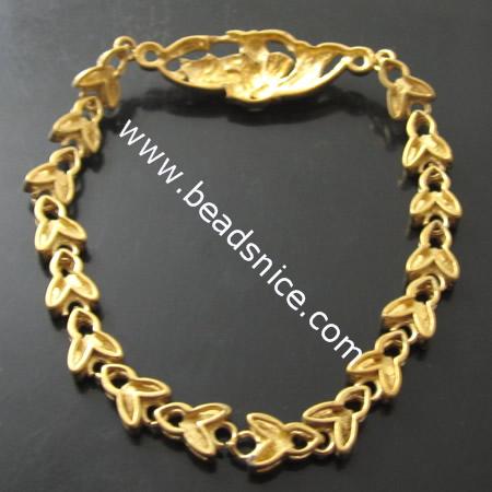 Brass bracelet,31.8x11x4mm,length:6.5 inch,nickel free,lead safe,
