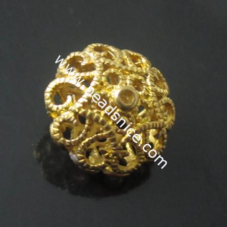 Brass Beads,26X10mm,hole:1mm,Lead-Safe ,Nickel-Free,