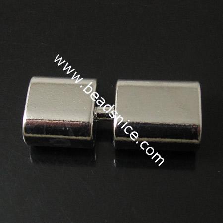Zinc Alloy Clasp,21X14mm,14X16mm,Lead-Safe ,Nickel-Free, fit10.8x5.5mm leather