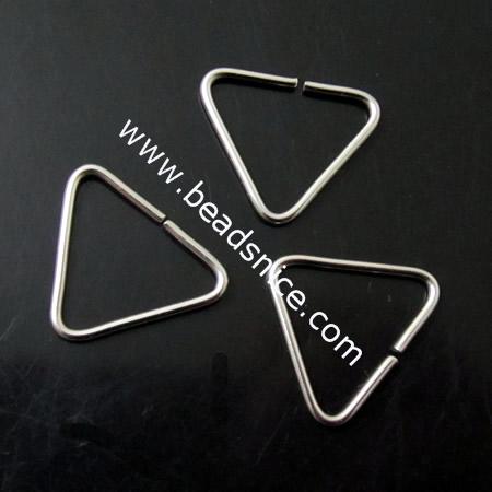 Stainless Steel Clasp,1X15X16mm,