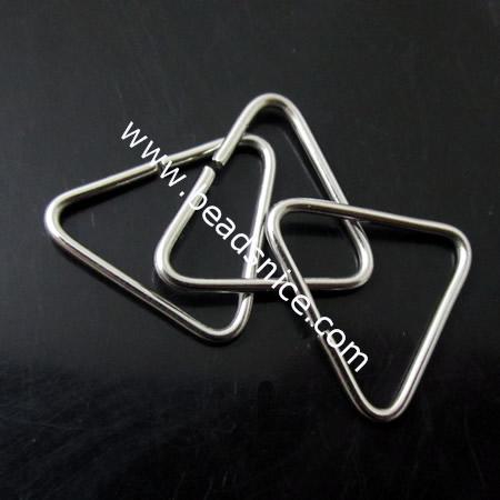 Stainless Steel Clasp,1X15X16mm,