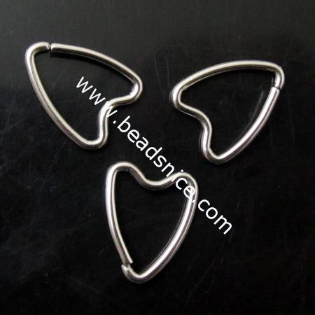Stainless Steel Clasp,1X10X12mm,