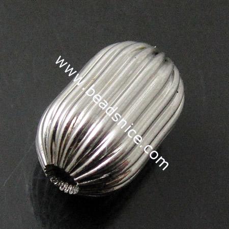 Stainless Steel Beads,12X8mm,hole:2mm,