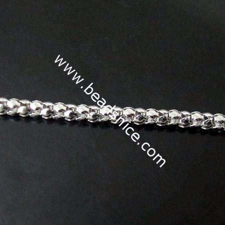 Stainless Steel Chain,4.0mm,