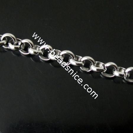 Stainless Steel Chain,4mm,