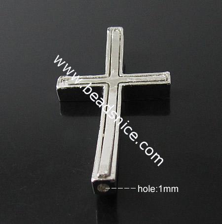 Zinc Alloy Cross Connector,50X25mm,hole:1mm