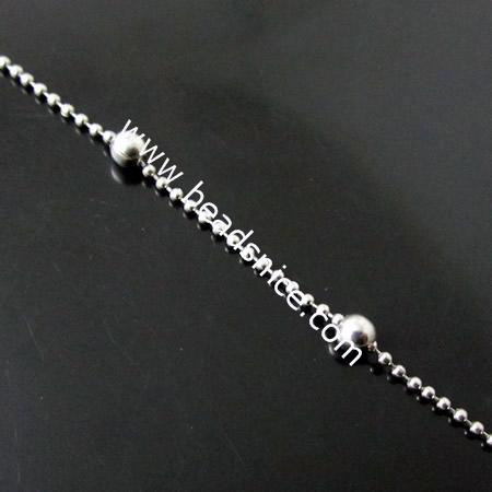 Stainless Steel Chain,1.2mm,3.5mm,