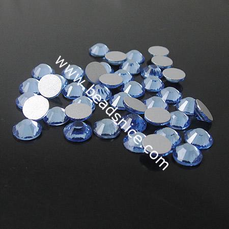 Rhinestone Cabochon, nice for jewelry making,SS3-P7 1.3-1.5mm
