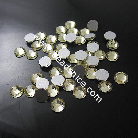 Rhinestone Cabochon, nice for jewelry making,SS4-P9 1.5-1.7mm