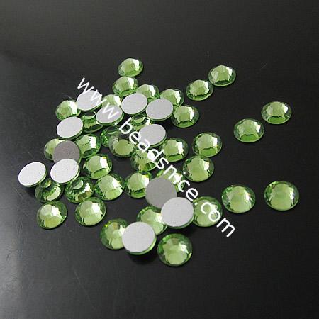 Rhinestone Cabochon, nice for jewelry making,SS5-P11 1.7-1.9mm