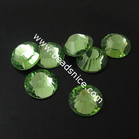 Rhinestone Cabochon, nice for jewelry making,SS5-P11 1.7-1.9mm
