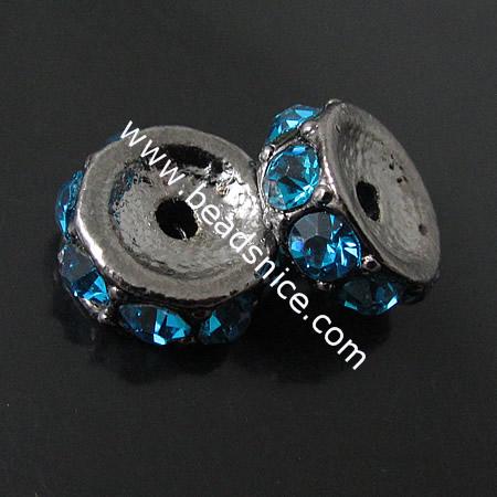 Rhinestone Beads,13mm,hole:2mm