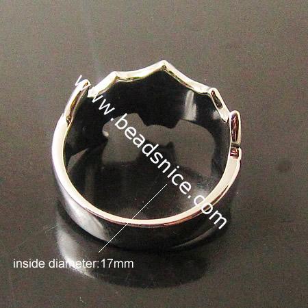 mens fashion rings,size:7,lead-safe,nickel-free，donut
