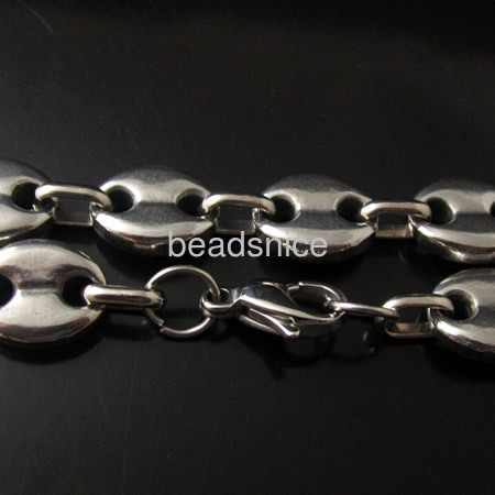 Stainless steel necklace chain,