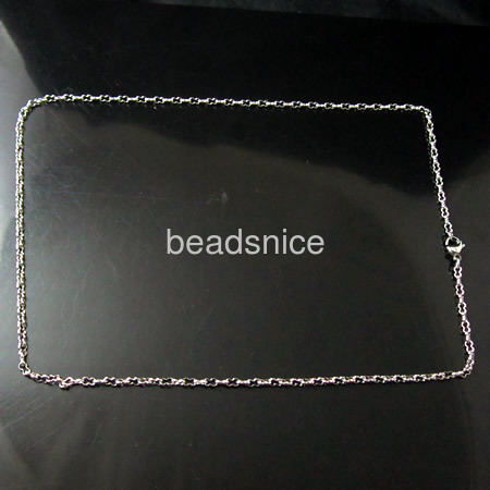 Stainless steel jewelry necklace chains